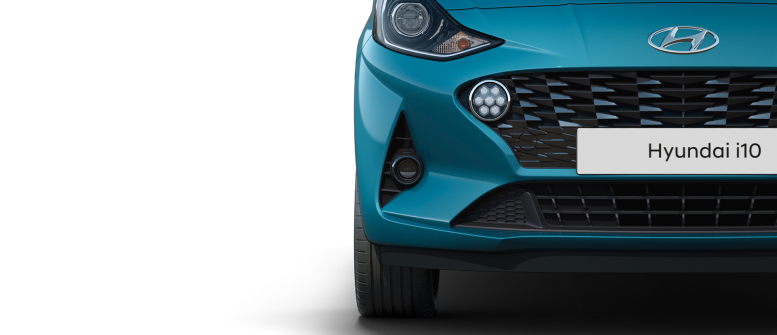 Hyundai i10 automaat private lease grill
