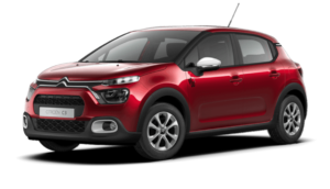 private lease citroen C3 YOU rood