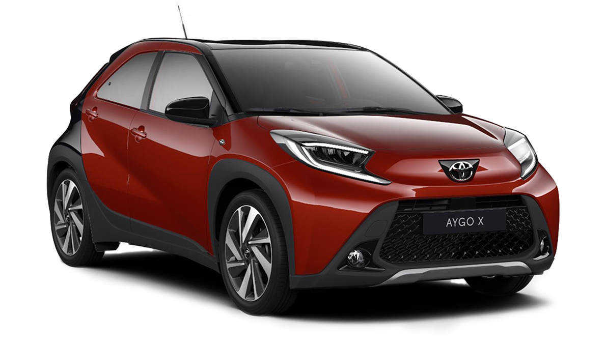 private lease toyota aygo x rood