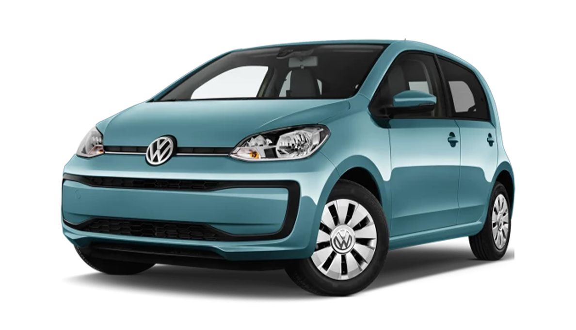 private lease volkswagen up blauw
